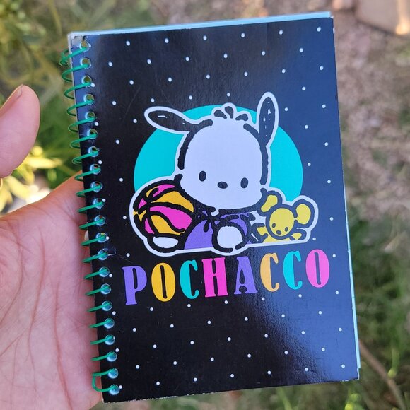 Vintage authentic 1990s Y2K SANRIO Pochacco dog Hello Kitty spiral notebook - Picture 2 of 16